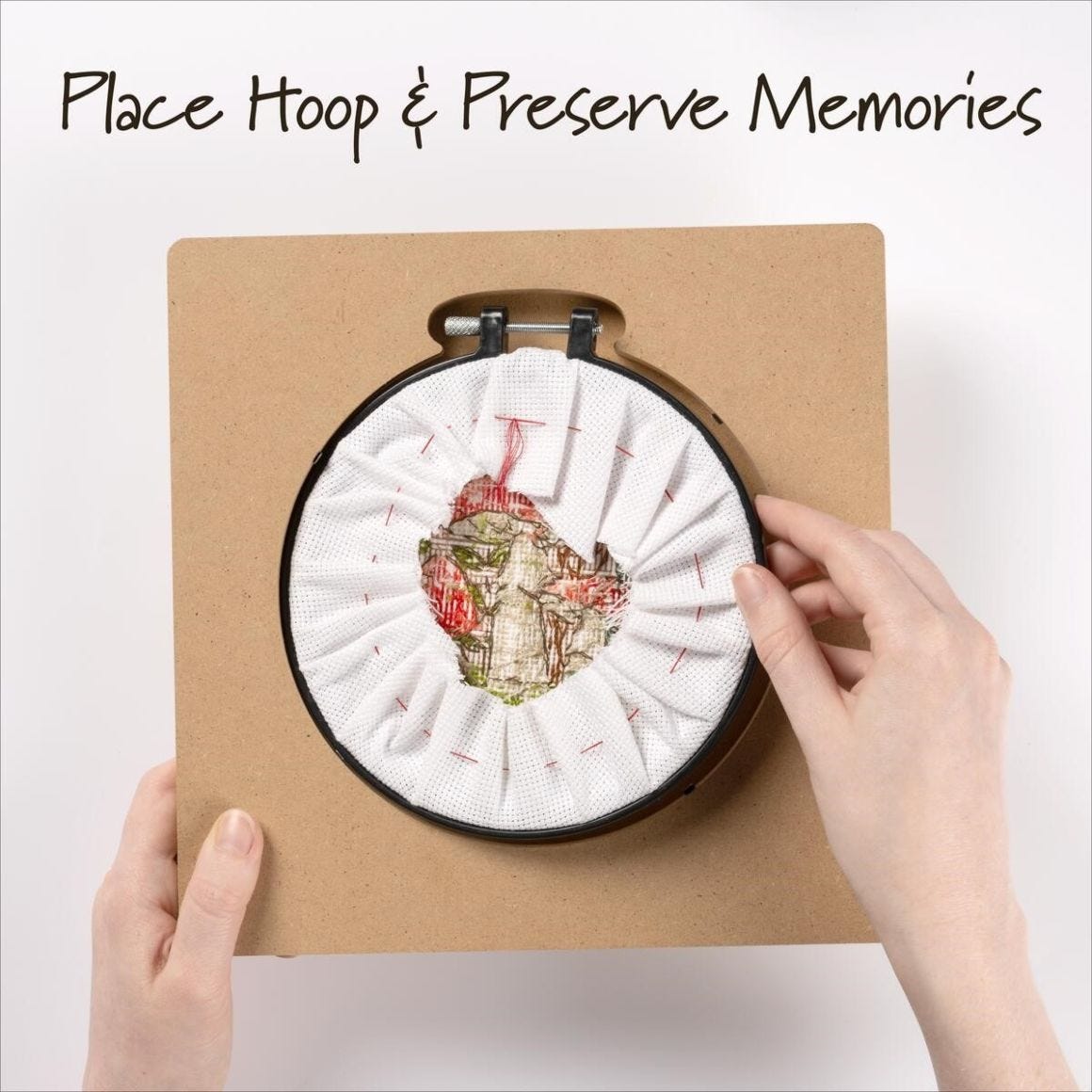 Bucilla® 6” Square Wood Embroidery Hoop Frame