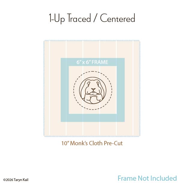 BUNNY - Traced Pattern