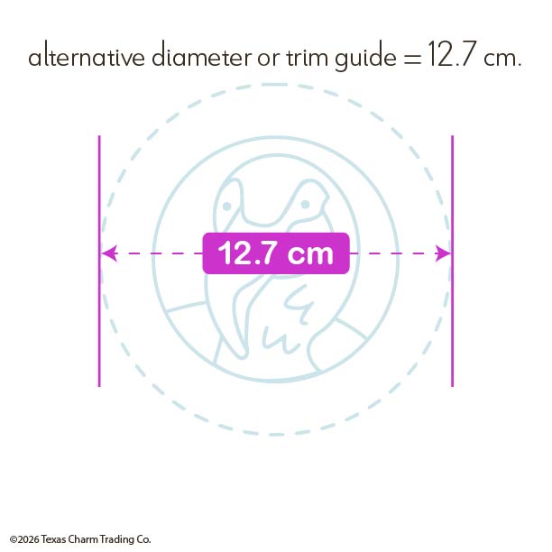 FLAMINGO - Traced Pattern