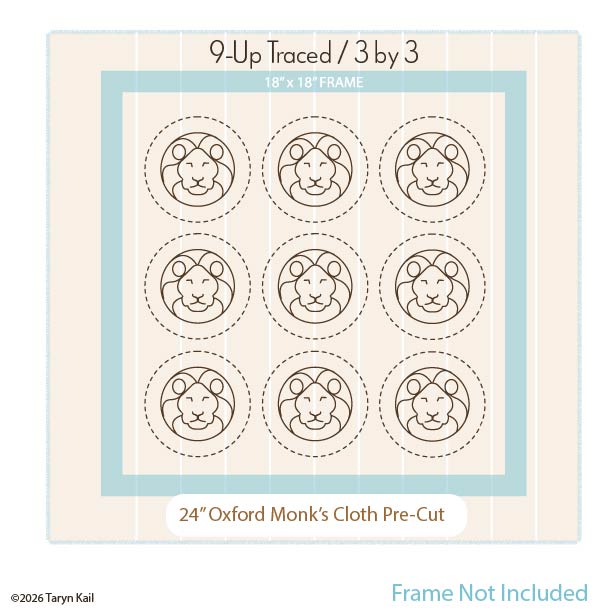 LION - Traced Pattern