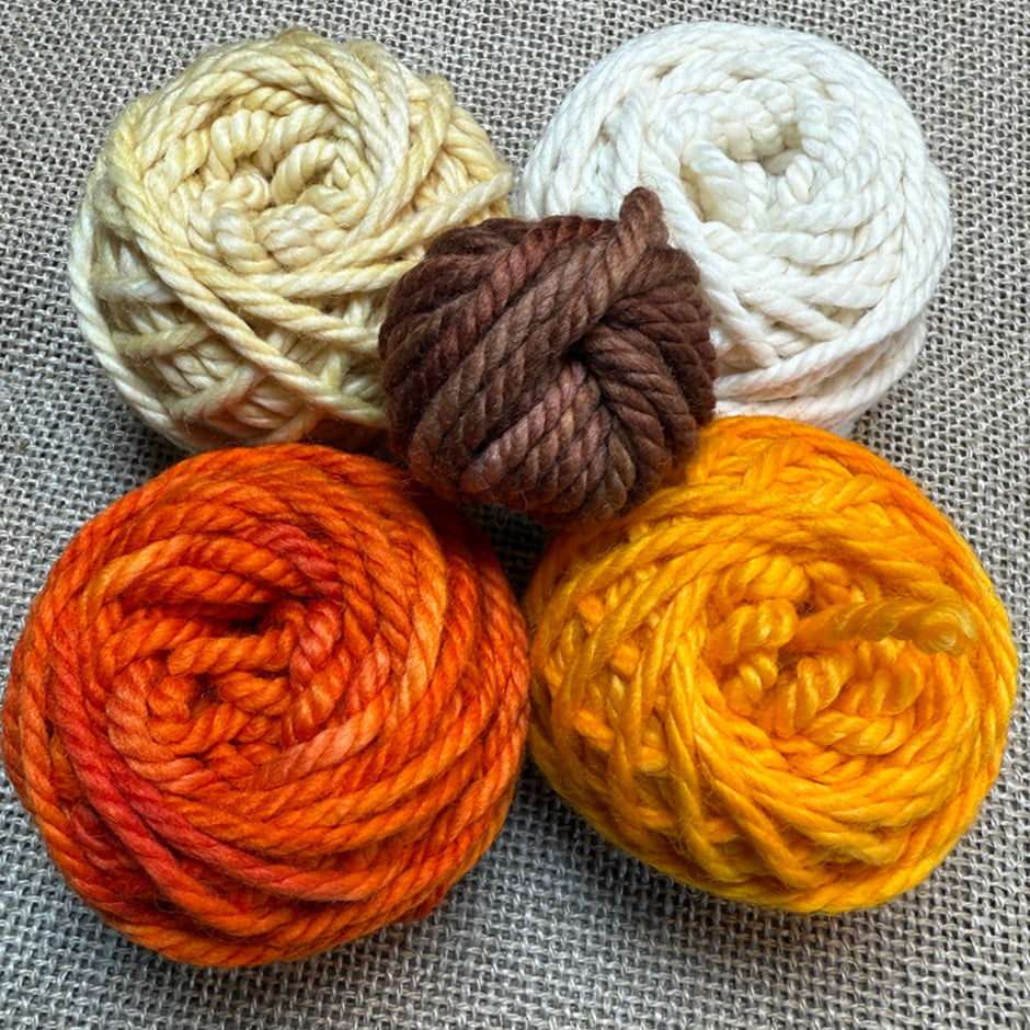 Orange Yarn Pack