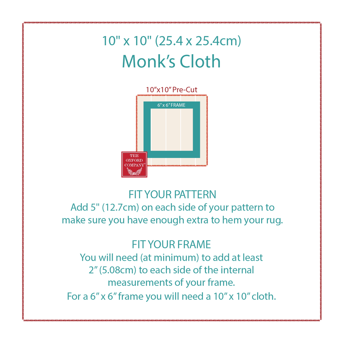 Monk's Cloth - Serged Precuts