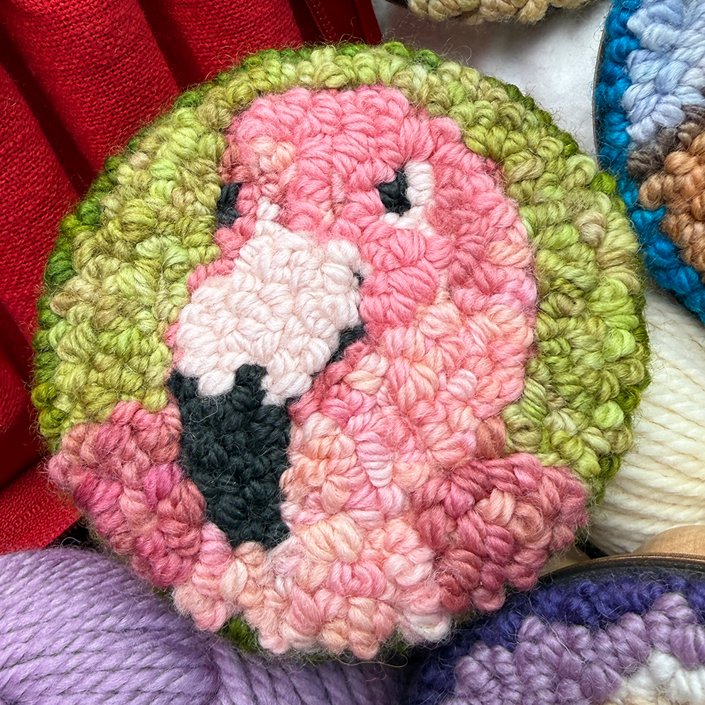 FLAMINGO - Traced Pattern