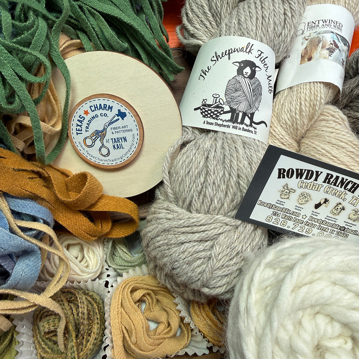 Wooly Shetland Trio Hanging Sign Kit with Instructions